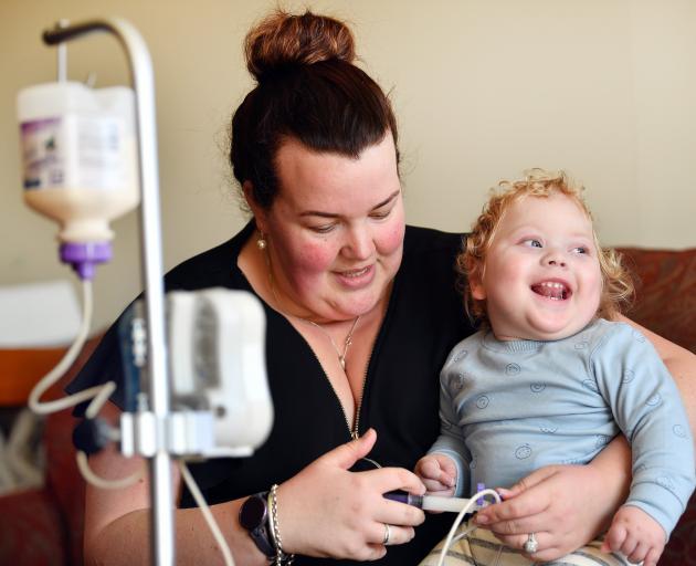 Hayley Casey feels blind-sided by government changes which mean therapy for her 19-month old son...