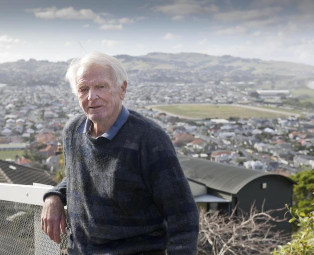 Retired Dunedin water engineer Bruce Hendry, who is demanding action in the face of climate...