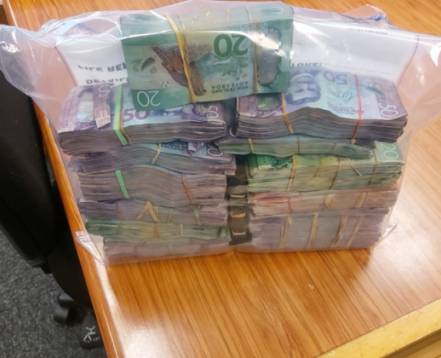 Ashburton police seized about $200,000 in cash following an operation in the town targeting...