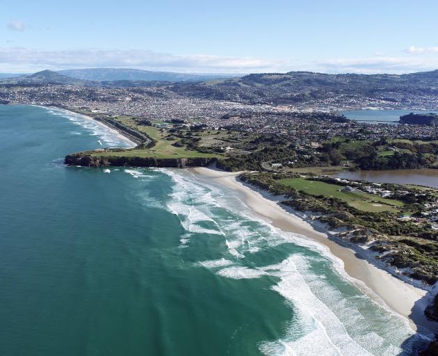 Tomahawk Beach is separated from Lawyers Head Beach, Saint Kilda Beach and Saint Clair Beach ...