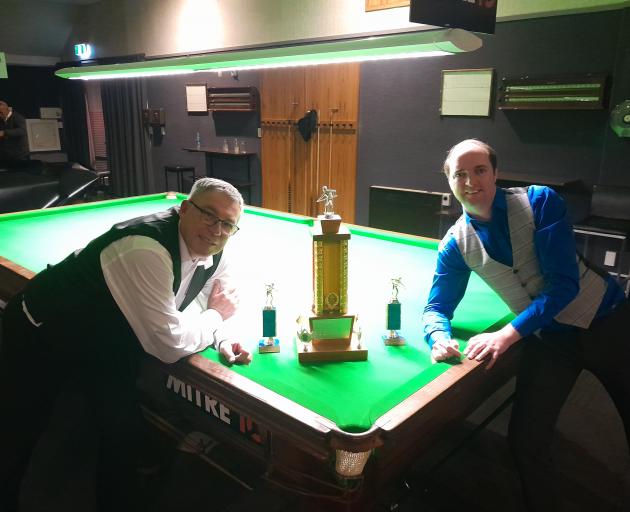 Brent Jones and Rod Redgrove, of the Hornby Club in Christchurch, were the winners of the Clubs...