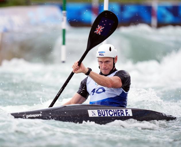 Finn Butcher competing in the semifinal. Photo: Getty Images 