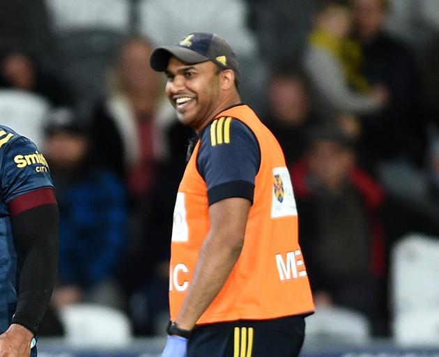 Highlanders team doctor Asheer Singh. Photo: Getty Images