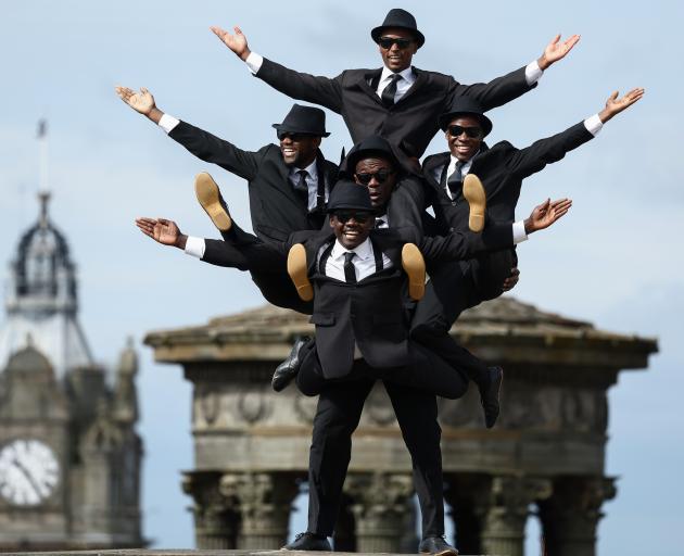 The Black Blues Brothers, one of more than 3300 acts in this year’s Edinburgh Fringe. PHOTO:...