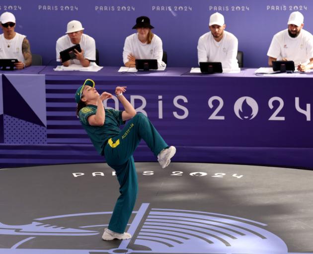 Girl Raygun of Team Australia competes during Olympics. Photo: Getty Images