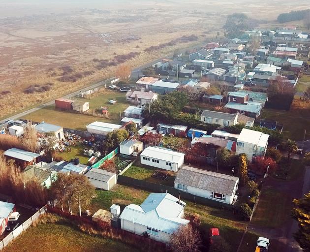 The Greenpark Huts. Photo: Geoff Sloan