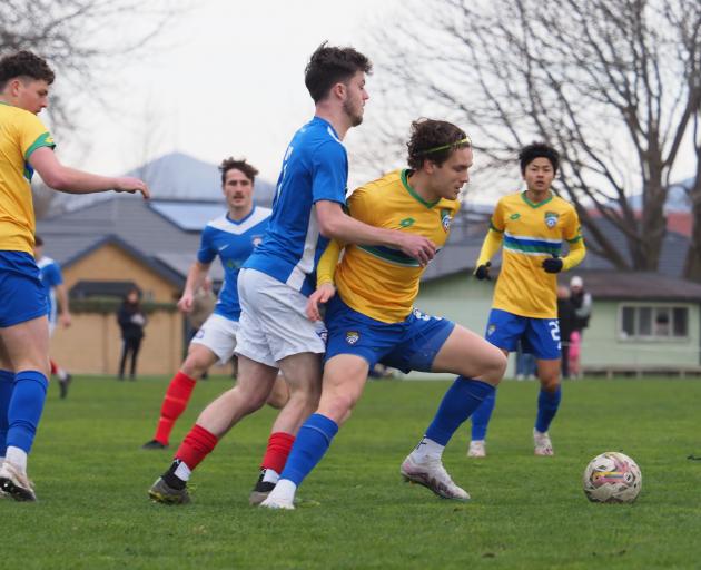 Cashmere Technical are just one win away from securing the Southern League title. PHOTO: JIM...