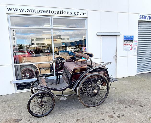 The 1899 Benz Velo is believed to be one of the first cars in the South Island. The car has a 1...