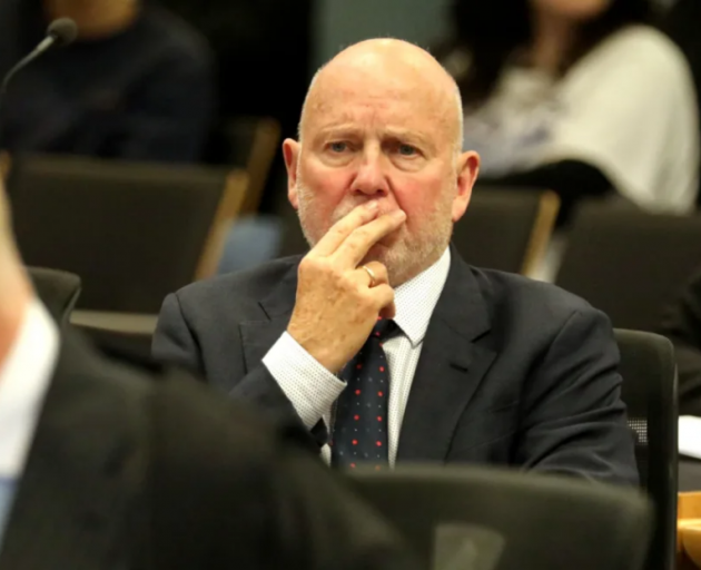 Philip Polkinghorne at the start of his Auckland High Court trial. Photo: RNZ