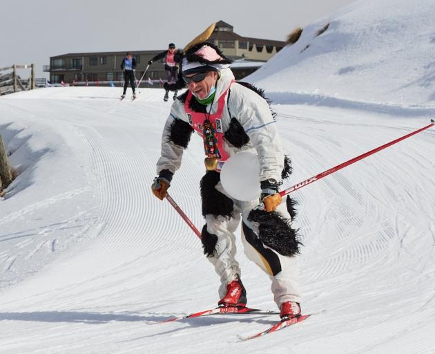 Queenstown multisporter Steve Gurney did just that at the Merino Muster cross-country skiing...