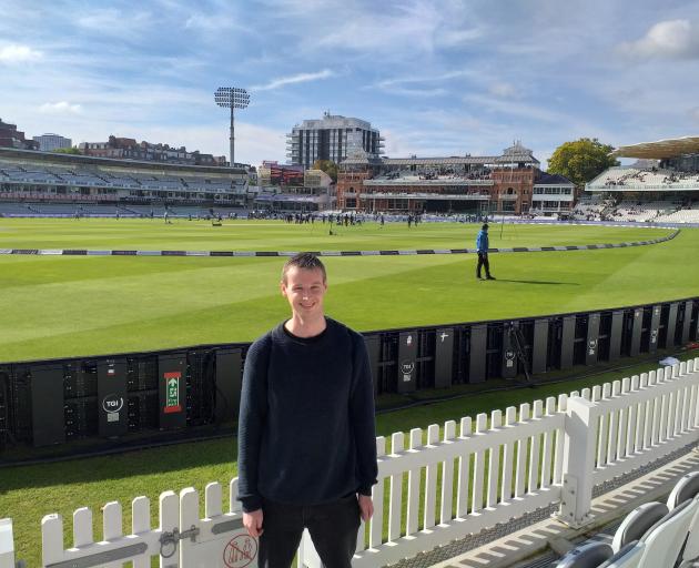 Cheshire at the home of cricket, Lord’s.