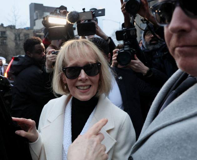 A jury awarded E. Jean Carroll $NZ8 million for sexual assault and defamation. Photo: Reuters 