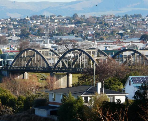 Inspections of Balclutha's SH1 bridge will begin on Monday evening. File photo