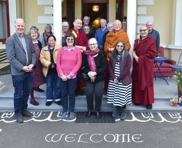 Buddhists, trustees and Dunedin locals meet at the Dhargyey Buddhist Centre to celebrate the...