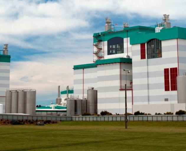 Fonterra’s Edendale manufacturing site. Photo: Supplied