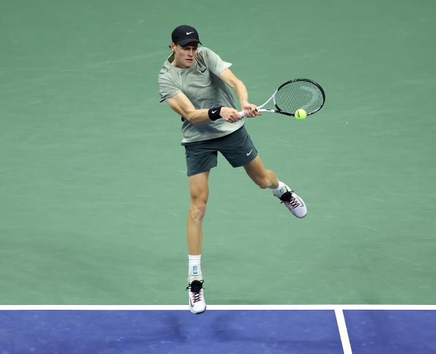 Jannik Sinner ruled the baseline to overpower American Taylor Fritz in straight sets. Photo:...