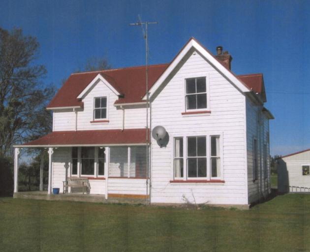 The Ohinemuri Homestead before the fire. PHOTO: SUPPLIED