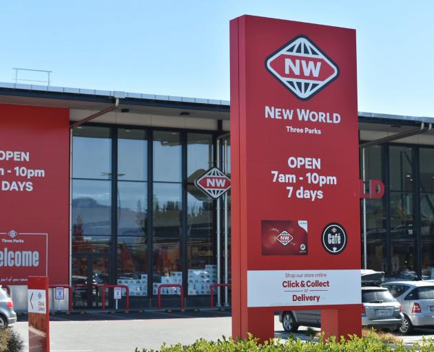 New World Three Parks in Wānaka is one of the supermarkets hit with the ban. Photo: Gregor...