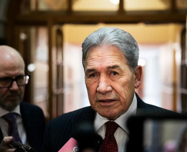 Foreign Affairs Minister Winston Peters. Photo: RNZ/Samuel Rillstone