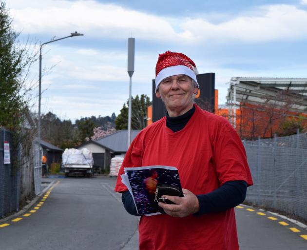 Christmas Family Fun Night co-ordinator John Bone is arranging a festive celebration for Mosgiel...