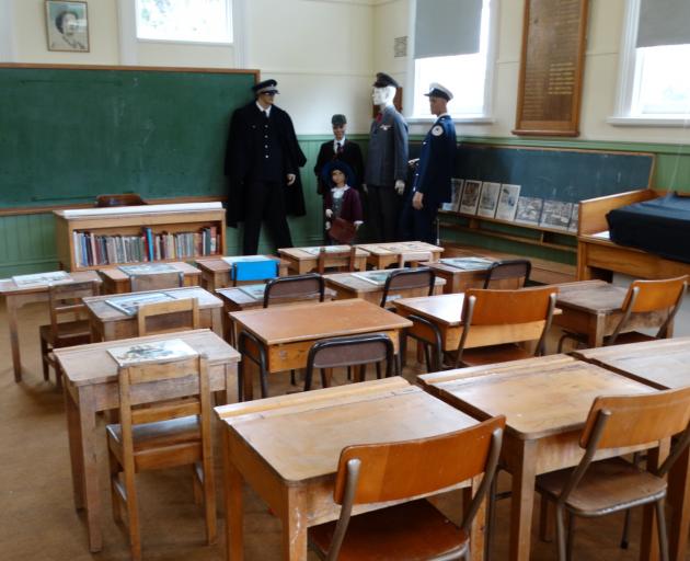 The classroom of the former Outram School. 