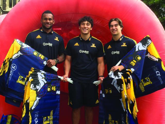 Tevita Nabura, Thomas Umaga-Jensen and Connor Garden-Bachop