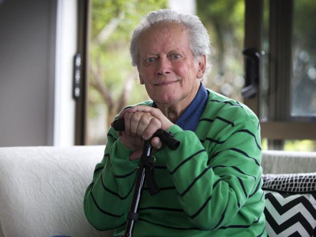 He's a mod . . . New Zealand entertainer Ray Columbus pictured in his home at Snells Beach, north...