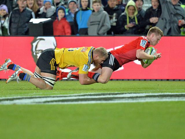 Mitchell Drummond will captain the Crusaders second half team on Saturday. Photo: Getty Images