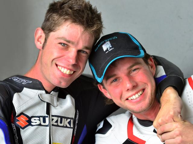 James (left) and Alastair Hoogenboezem. Photo: NZH