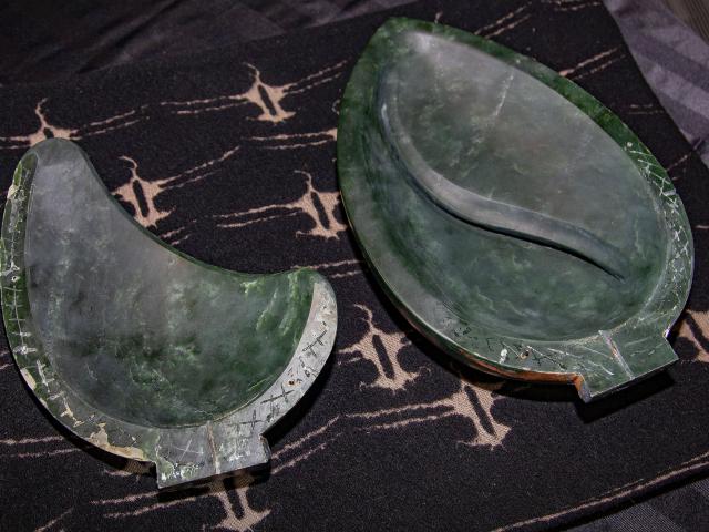 The recovered pounamu. Photo: Geoff Sloan