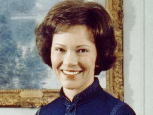 First Lady Rosalynn Carter in 1977. Photo: Library of Congress/Official White House Photograph...