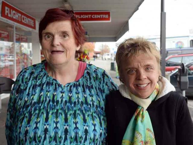 Lynne Stringer of Gore and Sarah King of Invercargill.