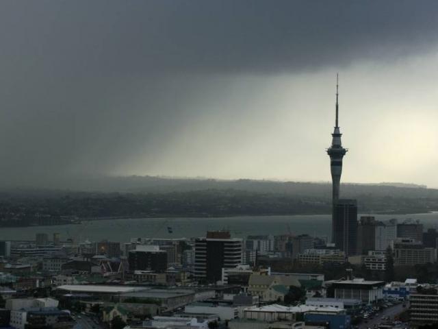 Auckland is expected to be hit by strong winds up to 100km/h and heavy rain. Photo NZ Herald/file