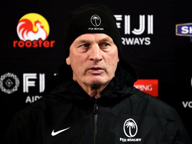 Fiji coach Vern Cotter. Photo: Getty Images 