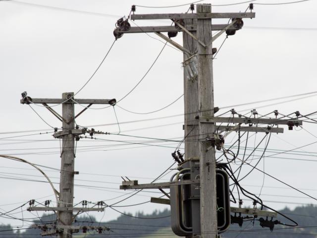 Domestic electricity lines. PHOTO: AURORA