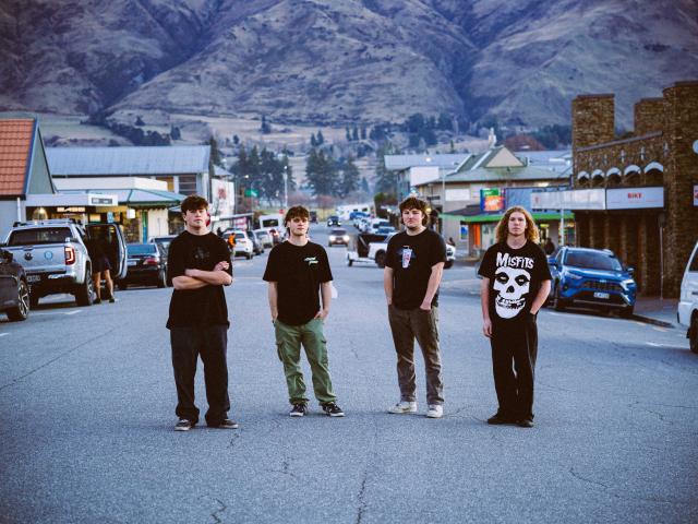 Award-winning Wanaka rock band Powder Chutes has released another single, Merchants. Band members...