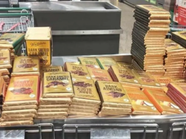 A person tried to steal more than 200 chocolate bars from a supermarket in South Auckland, police...