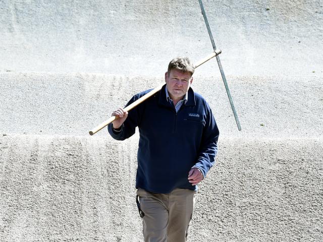 Dunedin BMX Club president Greg Shaw is frustrated by frequent damage caused at the Dunedin BMX...