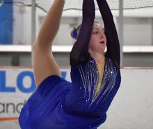 Dunedin ice skater Brooke Cathro. Photos: Stephen Jaquiery