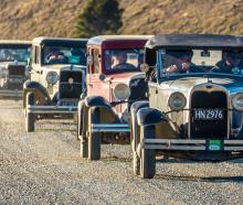 Some of the 200-plus vintage and veteran vehicles taking part in this year’s Irishman Creek Rally...