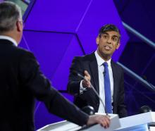 UK PM Rishi Sunak went on the offensive in a last ditch effort to drum up support for his ailing...
