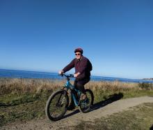 Local Democracy reporter David Hill checks out the Kaikōura end of the Whale Trail. Photo:...