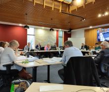The Hurunui District Council discusses its Long Term Plan. Photo: David Hill / North Canterbury News