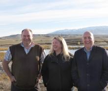 Celebrating the recent funding for the Manuherekia Catchment Group at the Thomsons Creek Wetland,...