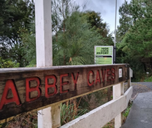 The entrance to Abbey Caves in Whāngarei. Photo: RNZ
