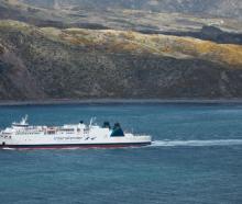 The Aratere returning to Wellington on Thursday. Photo: RNZ