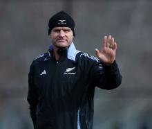 All Blacks coach Scott Robertson. Photo: Getty Images