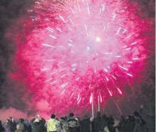 One of the prime attractions were the fireworks at the Kaiapoi Matariki celebration held at...