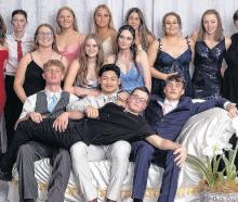 Last year’s year 13 group at Oxford Area School enjoyed their formal. PHOTO: SUPPLIED