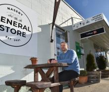 Nathan Brown, of Dunedin, has taken the reins of the Naseby General Store. PHOTO: GREGOR RICHARDSON